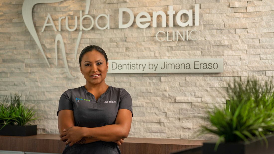Dr. Jimena Erasco at Aruba Dental Clinic